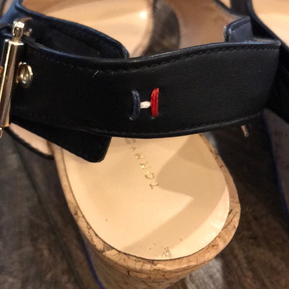Tommy Hilfiger Wedge Platform Sandals - Picture 4 of 5